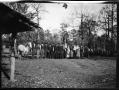 Photograph: [Photograph of Group of People with Horse]
