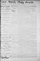 Primary view of Fort Worth Daily Gazette. (Fort Worth, Tex.), Vol. 11, No. 140, Ed. 1, Tuesday, December 15, 1885