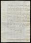 Thumbnail image of item number 1 in: '[Documents Pertaining to the Estate of José Domingo González]'.