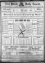 Thumbnail image of item number 1 in: 'Fort Worth Daily Gazette. (Fort Worth, Tex.), Vol. 14, No. 260, Ed. 1, Sunday, June 29, 1890'.