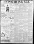 Primary view of Fort Worth Daily Gazette. (Fort Worth, Tex.), Vol. 14, No. 331, Ed. 1, Tuesday, September 9, 1890
