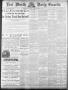 Newspaper: Fort Worth Daily Gazette. (Fort Worth, Tex.), Vol. 14, No. 143, Ed. 1…