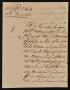 Letter: [Letter from Policarzo Martinez to the Laredo Alcalde, March 13, 1842]