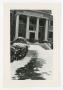 Thumbnail image of item number 1 in: '[Carnegie Library Entrance In Winter]'.
