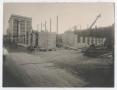 Photograph: [Construction Site With Partial Walls Looking South]