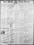 Thumbnail image of item number 1 in: 'Fort Worth Daily Gazette. (Fort Worth, Tex.), Vol. 14, No. 174, Ed. 1, Friday, April 4, 1890'.