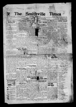 Primary view of object titled 'The Smithville Times Enterprise and Transcript (Smithville, Tex.), Vol. 41, No. 30, Ed. 1 Thursday, July 26, 1934'.