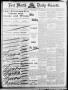 Primary view of Fort Worth Daily Gazette. (Fort Worth, Tex.), Vol. 14, No. 358, Ed. 1, Tuesday, October 7, 1890