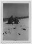 Photograph: [Photograph of Norma and Cynthia Daniel Playing in Snow]