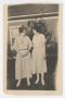 Photograph: [Photograph of Mrs. Turney and Friend]