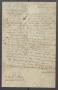 Thumbnail image of item number 1 in: '[Bill of sale for a slave girl named Lucy]'.