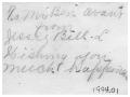 Primary view of [Handwritten Card to Ben Avant]