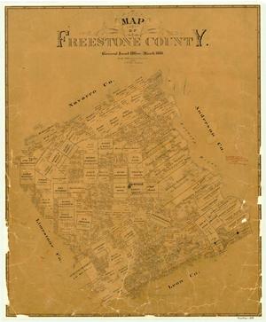 Primary view of object titled 'Freestone County'.
