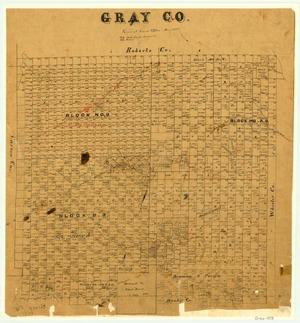Primary view of object titled 'Gray County'.