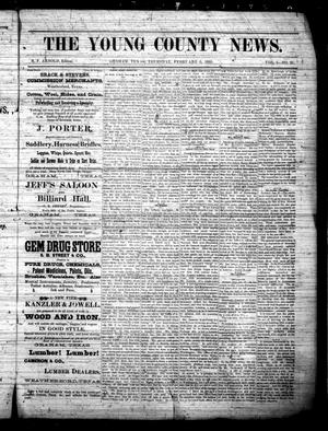 Primary view of object titled 'The Young County News. (Graham, Tex.), Vol. 1, No. 21, Ed. 1 Thursday, February 5, 1885'.