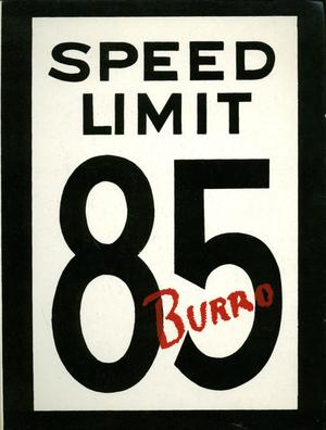 Primary view of object titled 'The Burro, Yearbook of Mineral Wells High School, 1985'.