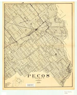 Primary view of object titled 'Pecos County, Texas'.