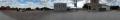 Photograph: Panoramic image of California Street in Gainesville, Texas