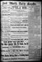 Primary view of Fort Worth Daily Gazette. (Fort Worth, Tex.), Vol. 8, No. 107, Ed. 1, Monday, April 21, 1884