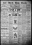 Newspaper: Fort Worth Daily Gazette. (Fort Worth, Tex.), Vol. 8, No. 183, Ed. 1,…