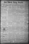 Primary view of Fort Worth Daily Gazette. (Fort Worth, Tex.), Vol. 11, No. 325, Ed. 1, Sunday, June 20, 1886