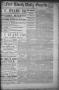 Primary view of Fort Worth Daily Gazette. (Fort Worth, Tex.), Vol. 12, No. 34, Ed. 1, Thursday, September 2, 1886