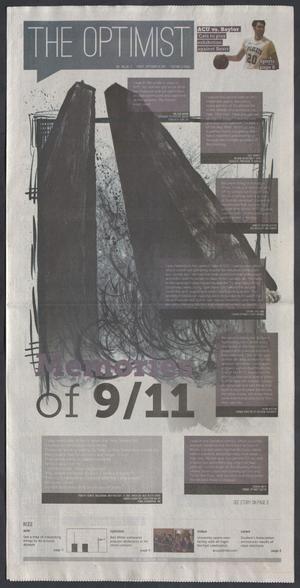 Primary view of object titled 'The Optimist (Abilene, Tex.), Vol. 100, No. 5, Ed. 1 Friday, September 9, 2011'.