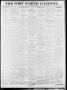 Newspaper: Fort Worth Gazette. (Fort Worth, Tex.), Vol. 15, No. 332, Ed. 1, Satu…