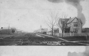 Primary view of object titled '[Third Street and Church Street, Rosenberg, Texas]'.