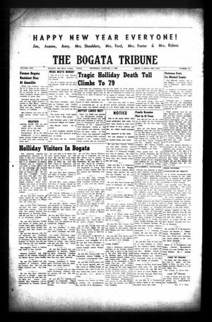 Primary view of object titled 'The Bogata Tribune (Bogata, Tex.), Vol. 1, No. 33, Ed. 1 Thursday, January 1, 1959'.