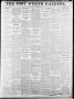 Primary view of Fort Worth Gazette. (Fort Worth, Tex.), Vol. 13, No. 27, Ed. 1, Thursday, June 11, 1891