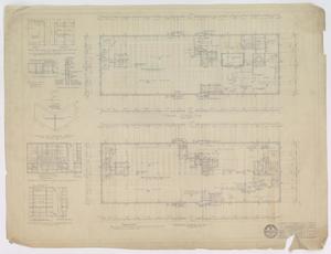 Primary view of object titled 'Sandefer Building, Abilene, Texas: Second & Third Floor Plans'.