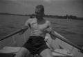 Photograph: [Man Rowing a Boat]