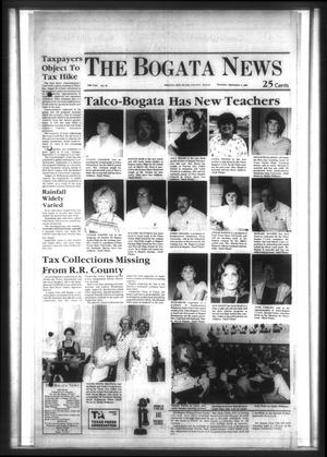 Primary view of object titled 'The Bogata News (Bogata, Tex.), Vol. 75, No. 48, Ed. 1 Thursday, September 4, 1986'.