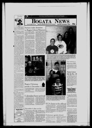 Primary view of object titled 'Bogata News (Bogata, Tex.), Vol. 91, No. 29, Ed. 1 Thursday, December 6, 2001'.