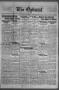 Thumbnail image of item number 1 in: 'The Optimist (Abilene, Tex.), Vol. 10, No. 12, Ed. 1, Thursday, December 7, 1922'.