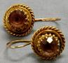 Primary view of [Pair of gold earrings]