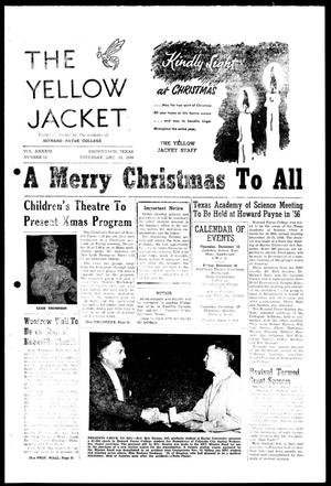 Primary view of object titled 'The Yellow Jacket (Brownwood, Tex.), Vol. 43, No. 13, Ed. 1, Thursday, December 15, 1955'.