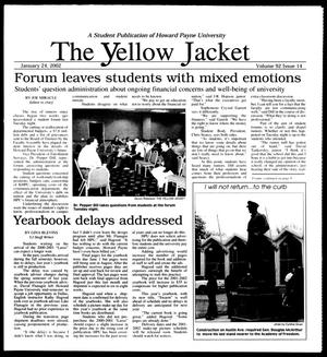 Primary view of object titled 'The Yellow Jacket (Brownwood, Tex.), Vol. 92, No. 14, Ed. 1, Thursday, January 24, 2002'.
