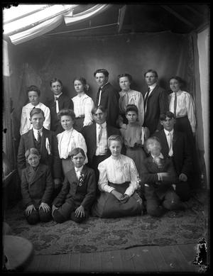 Primary view of object titled '[Portrait of Group]'.