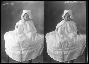Primary view of object titled '[Baby in Long White Gown]'.