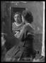 Photograph: [Portrait of Woman with Mirror]