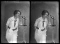 Photograph: [Portraits of Woman with Telephone]