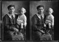 Primary view of [Portraits of a Woman and a Baby]