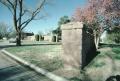 Photograph: [Llano Cemetery, (wall)]