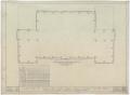 Technical Drawing: North and South Ward Schools, Abilene, Texas: Framing Plan of Lintel …