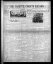 Newspaper: The Fayette County Record (La Grange, Tex.), Vol. 29, No. 80, Ed. 1 T…