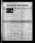 Newspaper: The Fayette County Record (La Grange, Tex.), Vol. 29, No. 25, Ed. 1 F…
