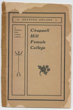 Primary view of object titled 'Catalog of Chappell Hill Female College, 1901'.