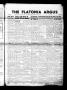 Newspaper: The Flatonia Argus (Flatonia, Tex.), Vol. 86, No. 30, Ed. 1 Thursday,…